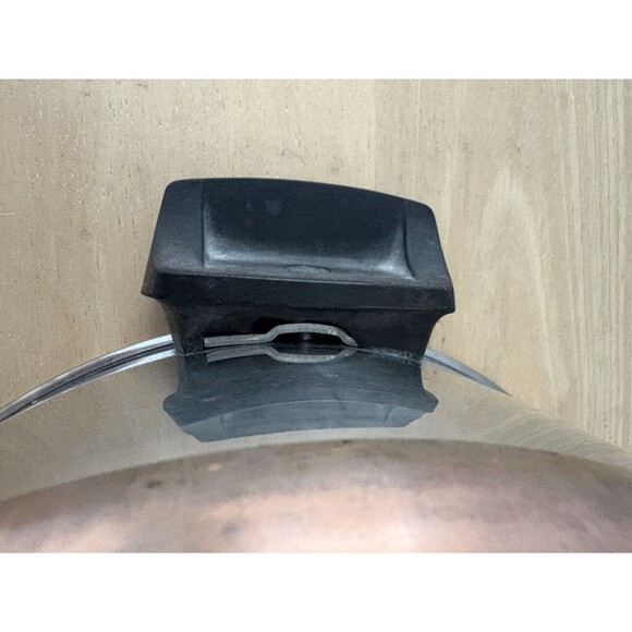 Vintage Revere Ware Copper Bottom 4 qt Pot Stainless Steel w/ Lid Clinton - Picture 16 of 16